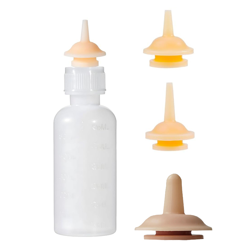 Baby Food Bottle - Newborn Pet Nursing Bottle Feeding Kit,