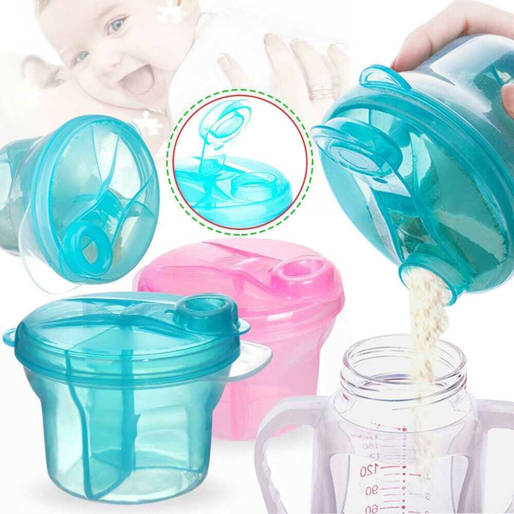 Baby Food Jars - 3 Doses Formula Container of Baby