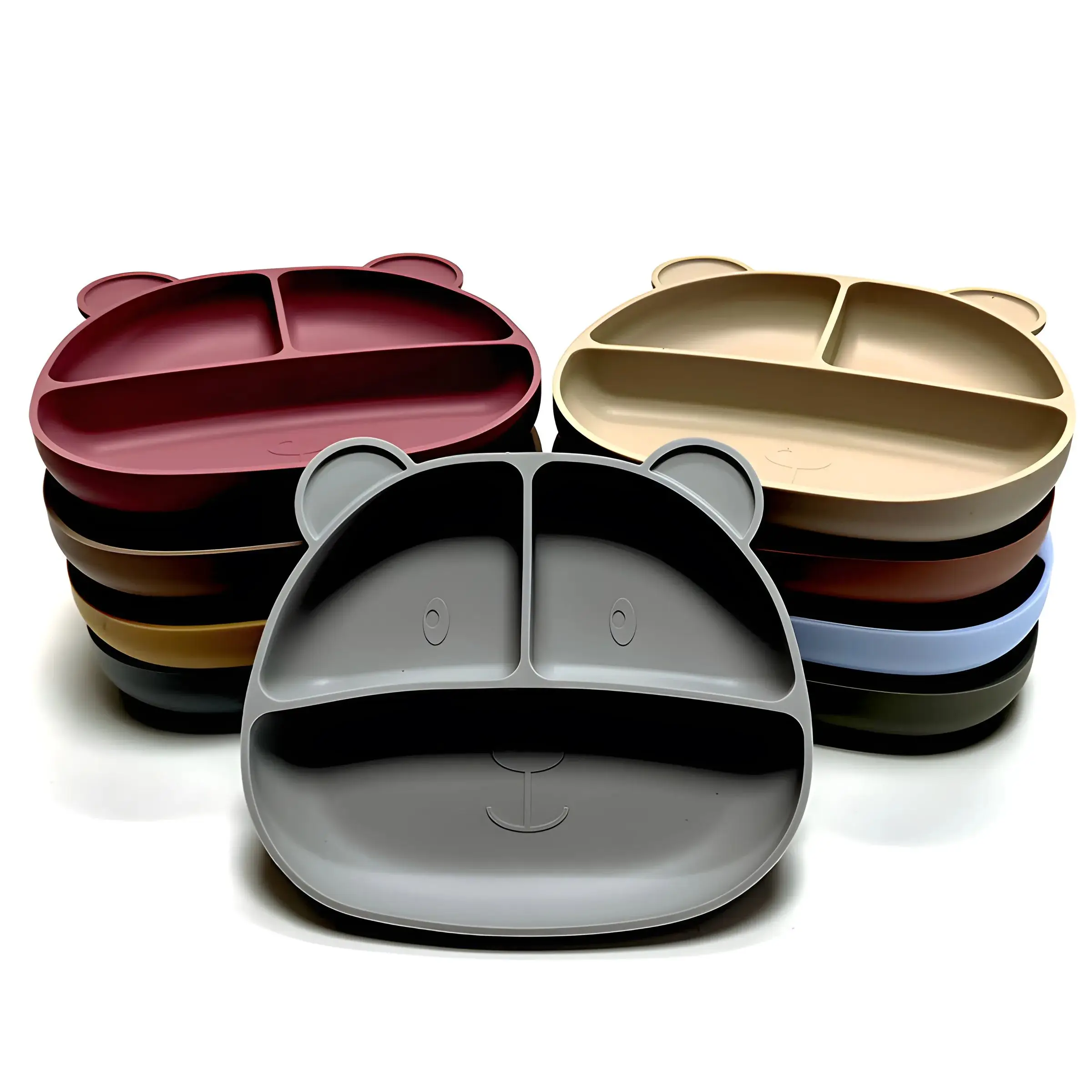 Baby Food Diary - Children's Silicone Dinner Tray Food Grade
