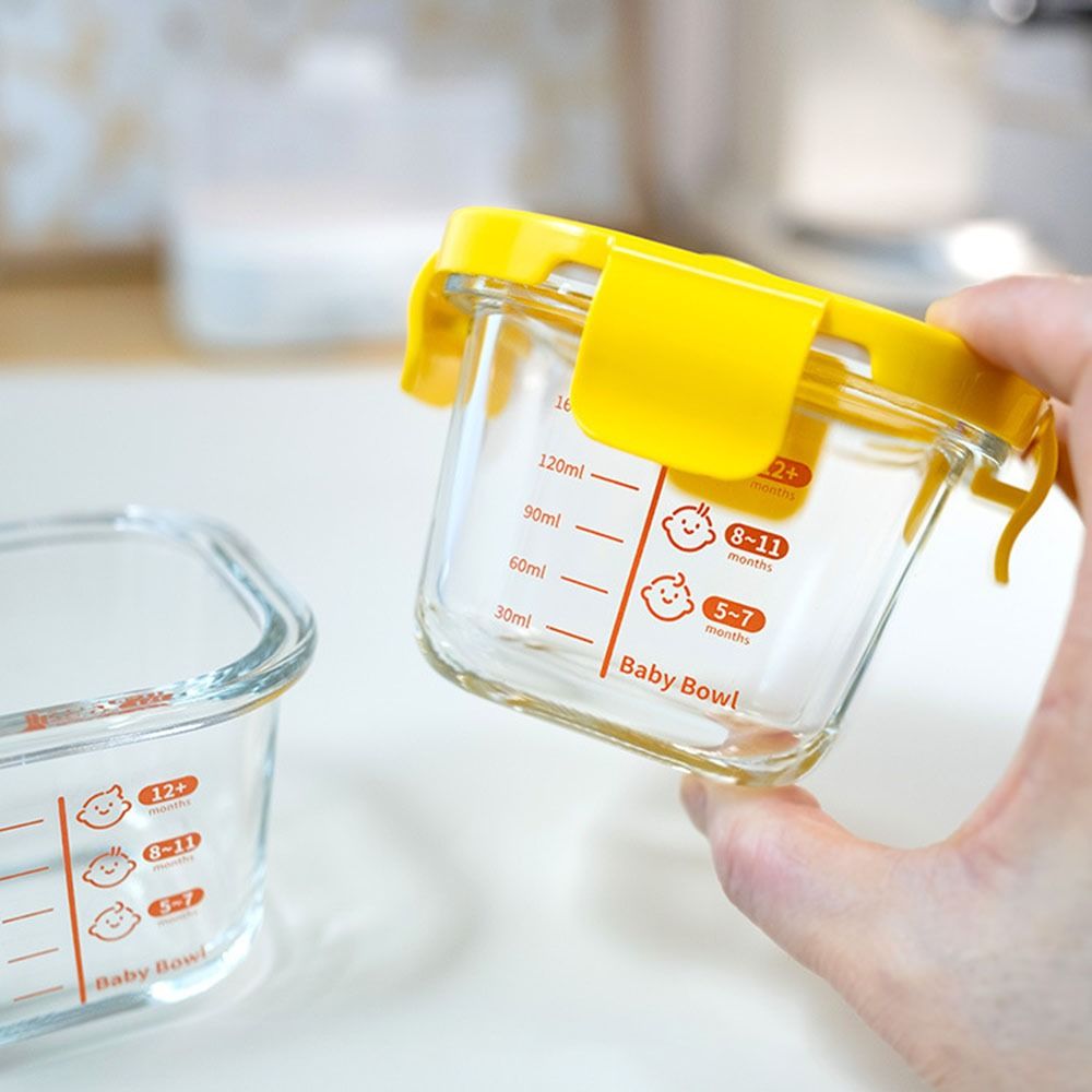 Baby Food Jars - 170ml Baby Food Storage Jar Glass