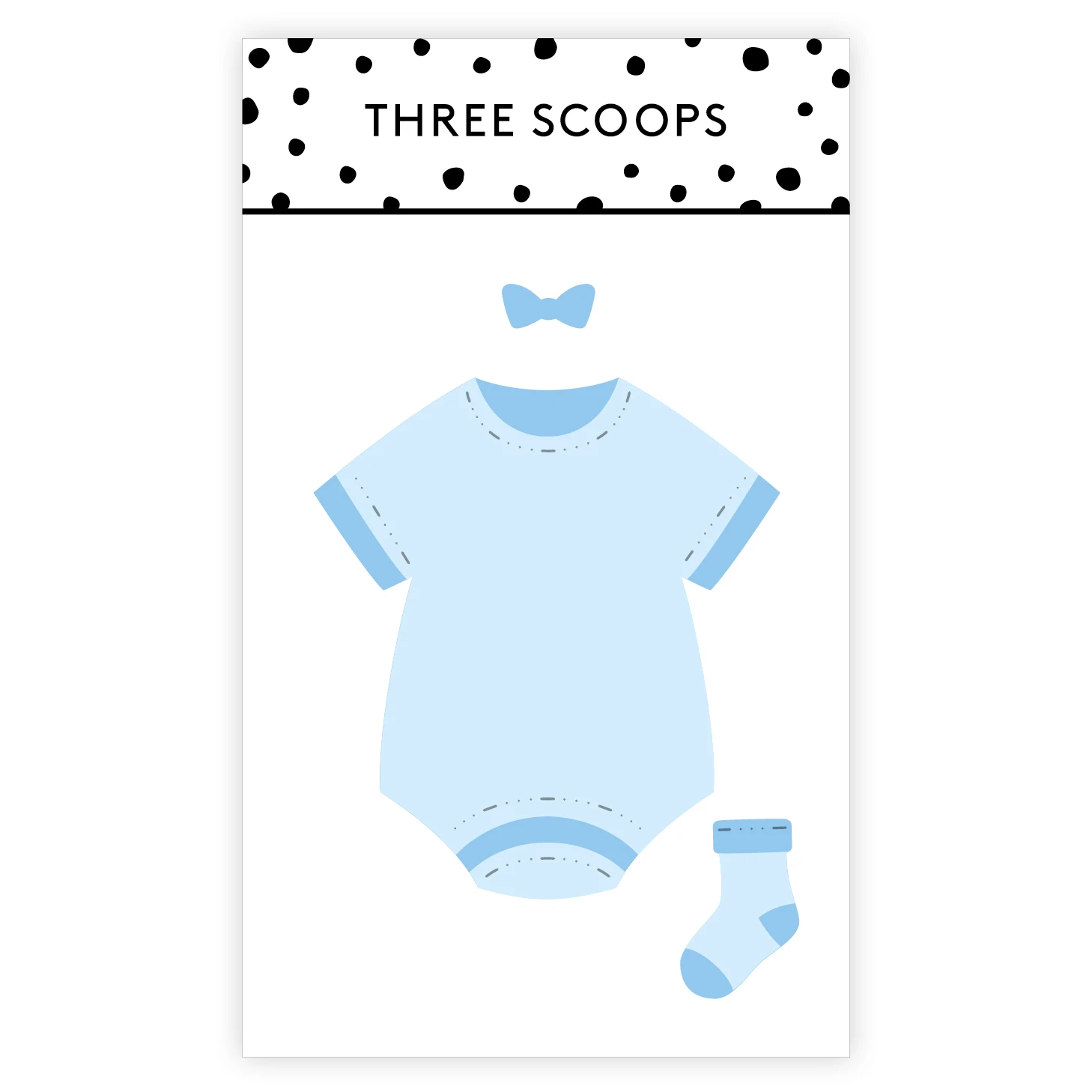 Baby Food Diary - Baby Circle Rounded Rectangle Stork Cutting
