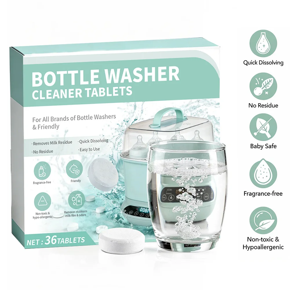 Baby Food Bottle - Baby Bottle Descaling Tablets Limescale Remover