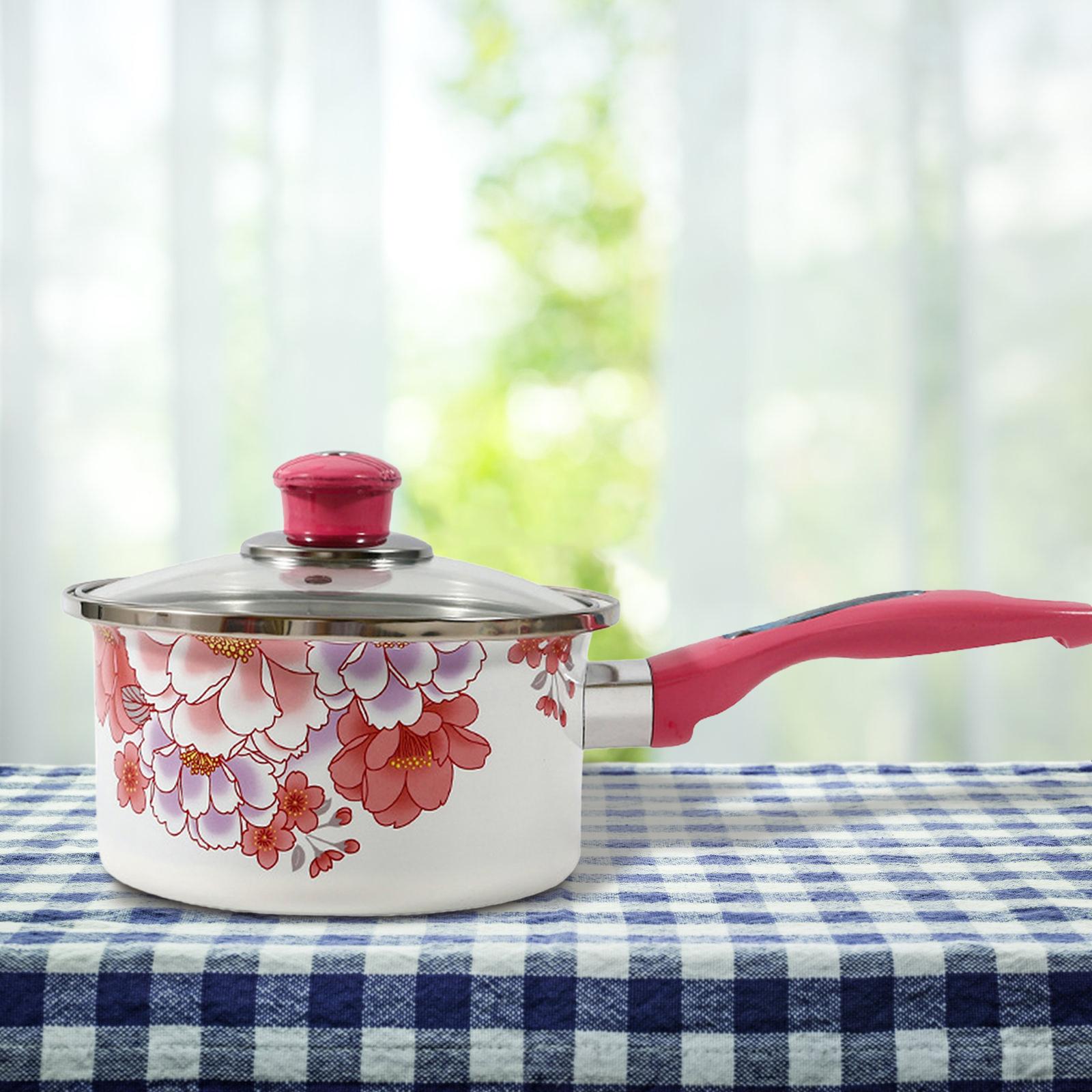 Enamel Milk Pot Multifunction  - Baby Food In Restaurant ulasan dan harga