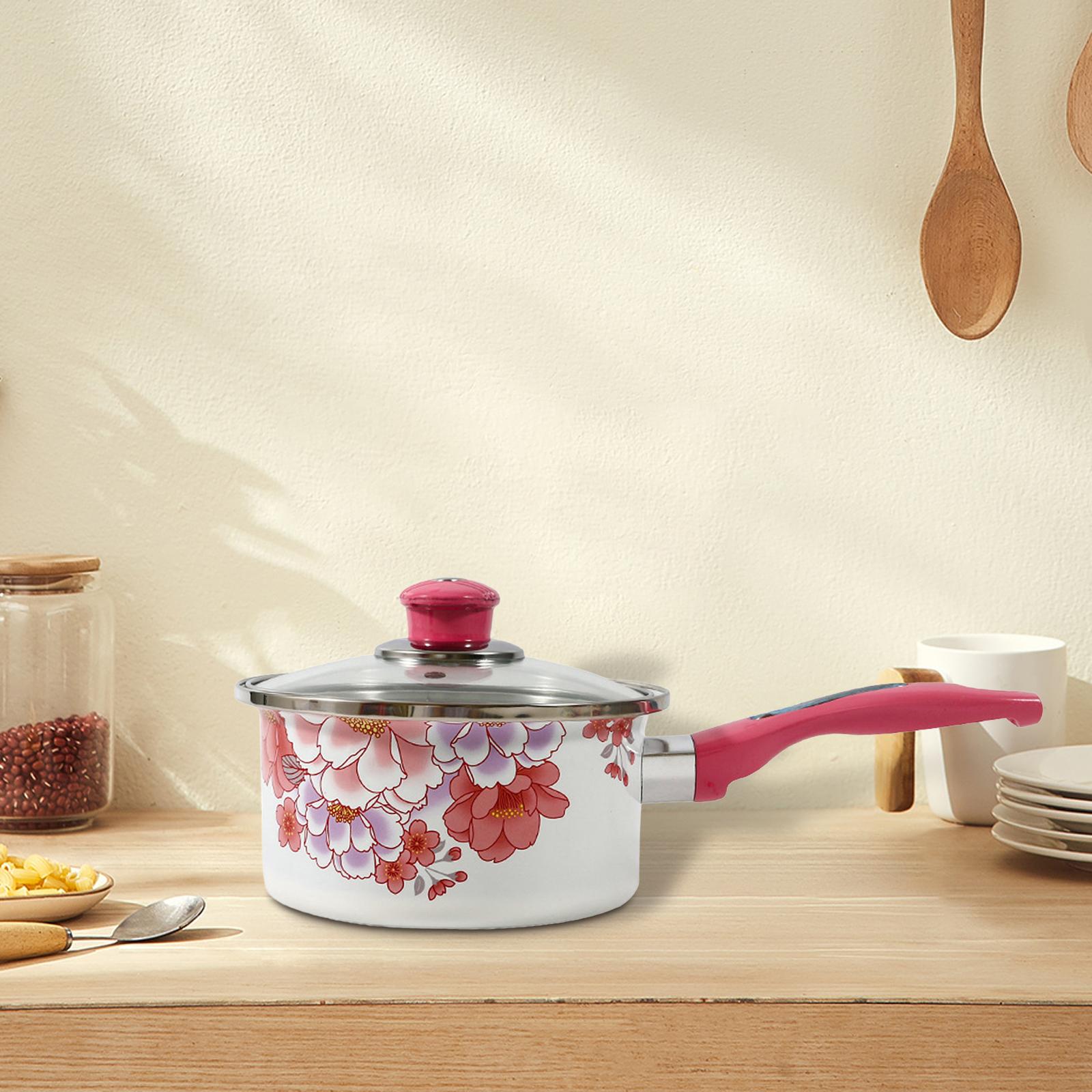 Enamel Milk Pot Multifunction  - Baby Food In Restaurant ulasan dan harga