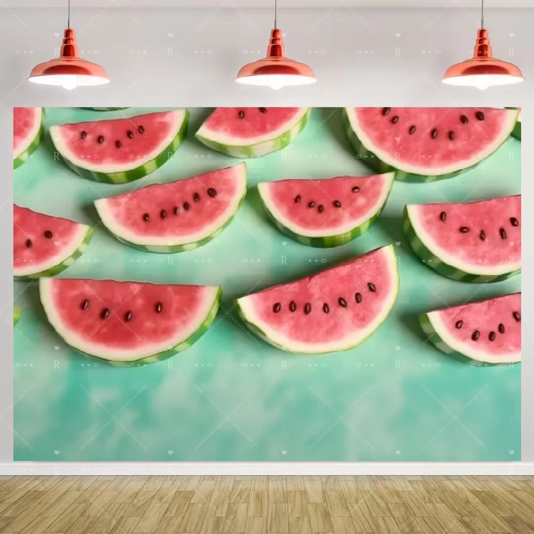  Cartoon Watermelon Theme Bir - Baby Food Fruits ulasan dan harga