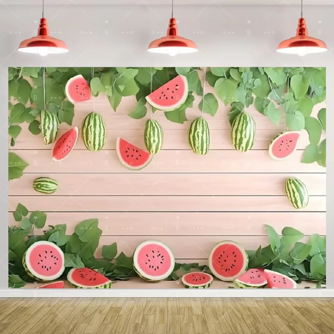  Cartoon Watermelon Theme Bir - Baby Food Fruits ulasan dan harga