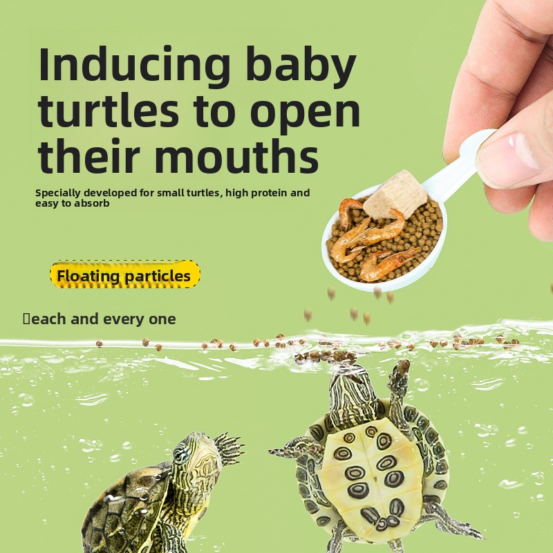 GEN CLIMB Baby Turtle Starter  - Baby Food Shrimp ulasan dan harga