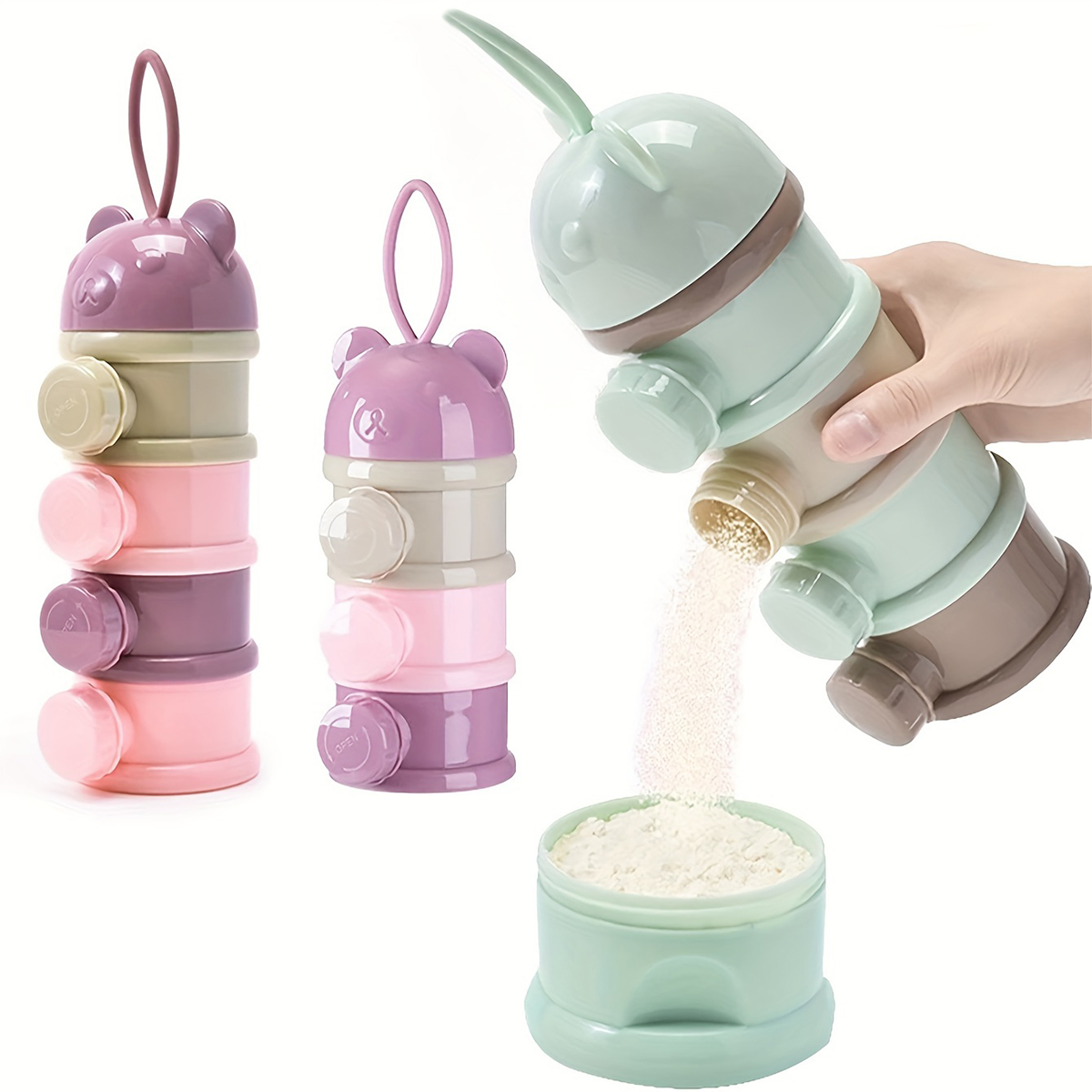 Large Capacity Baby Milk Powde - Baby Food Jars ulasan dan harga