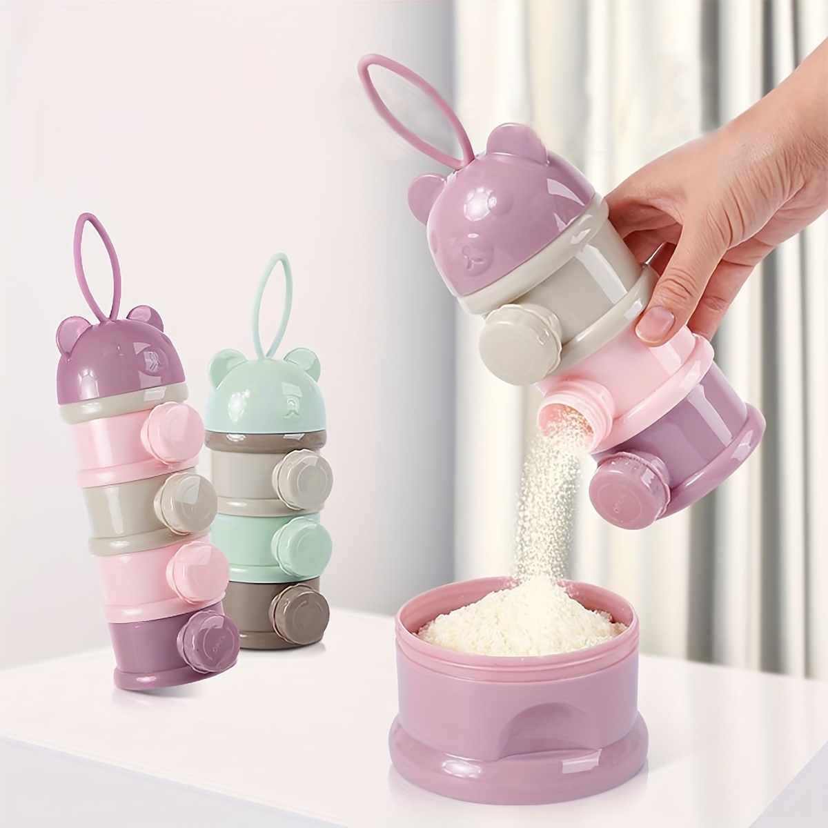 Large Capacity Baby Milk Powde - Baby Food Jars ulasan dan harga