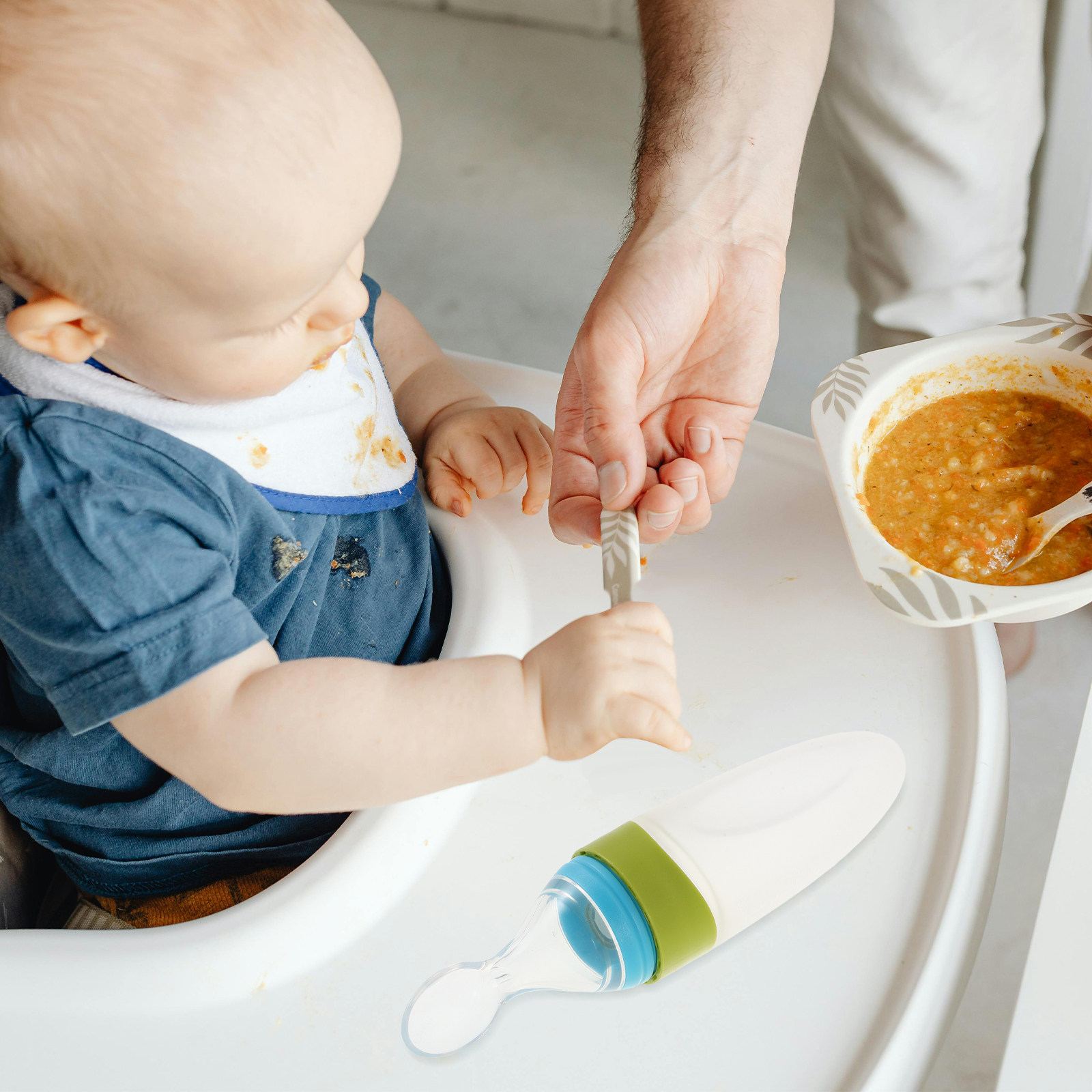 Silicone Baby Food Dispensing  - Baby Food Oatmeal ulasan dan harga