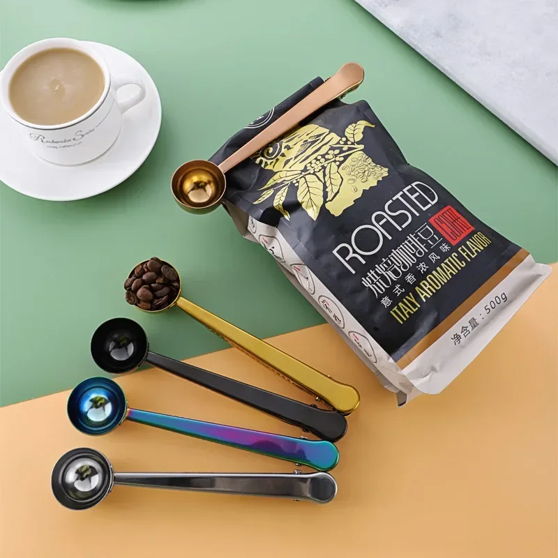 Coffee Spoon Clamp Stainless S - Baby Food Oatmeal ulasan dan harga