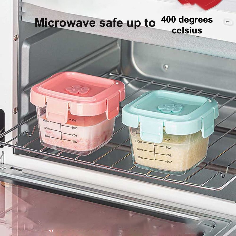 Glass Food Storage Box New 170 - Baby Food Jars ulasan dan harga