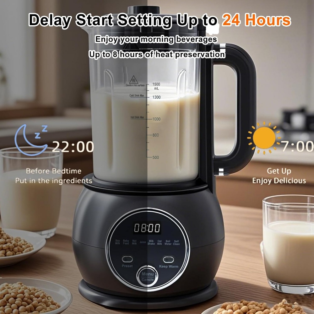 Ten in One Nut Milk Maker Hot  - Baby Food Oats ulasan dan harga