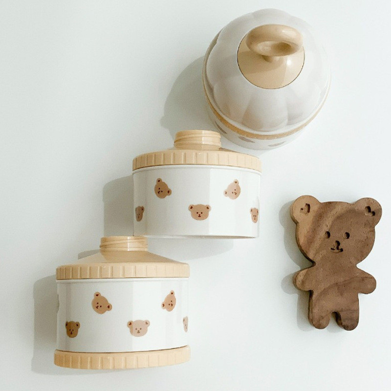 Cute Bear Milk Powder Box Baby - Baby Food Bottle ulasan dan harga