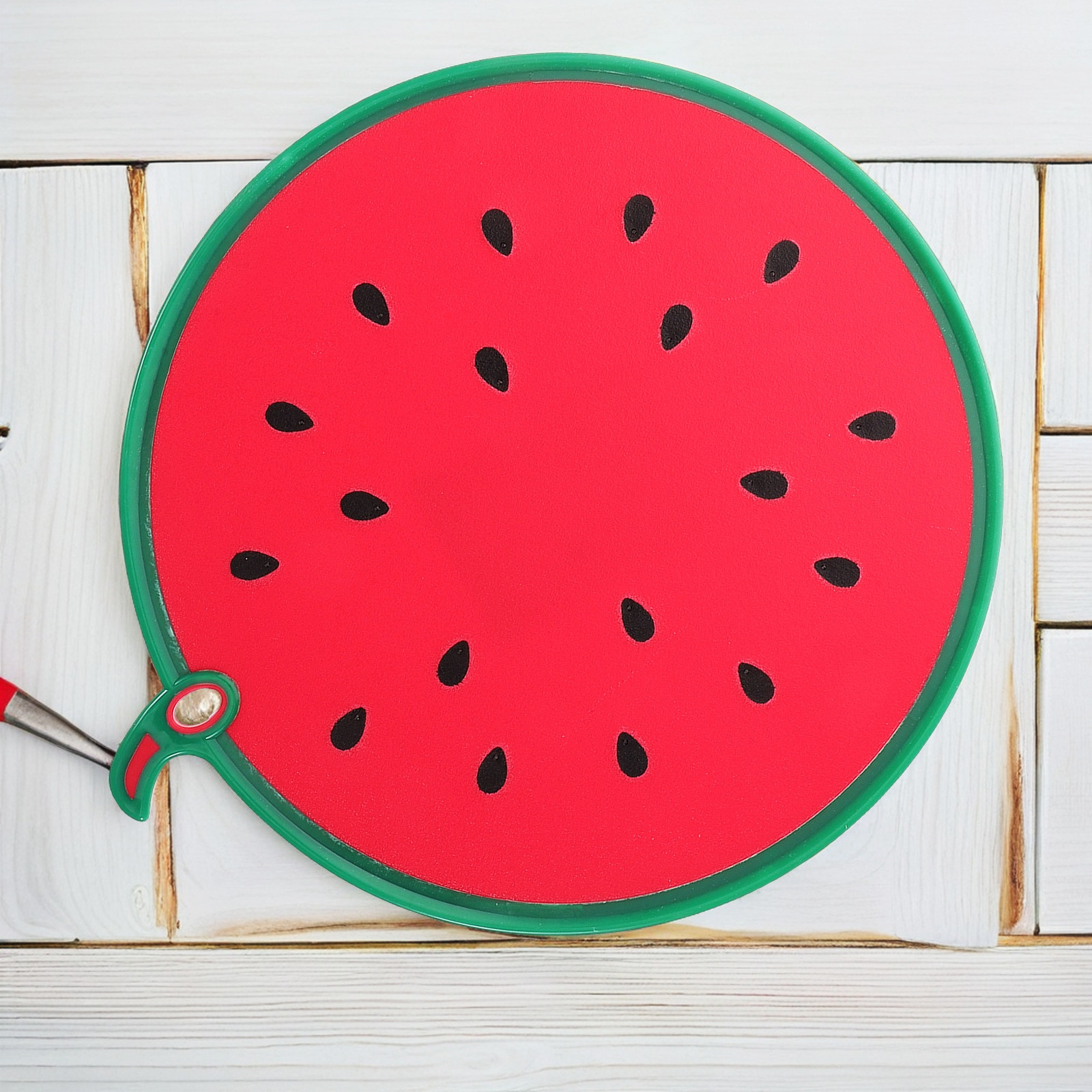 Watermelon Shaped Plastic Cutt - Baby Food Fruits ulasan dan harga