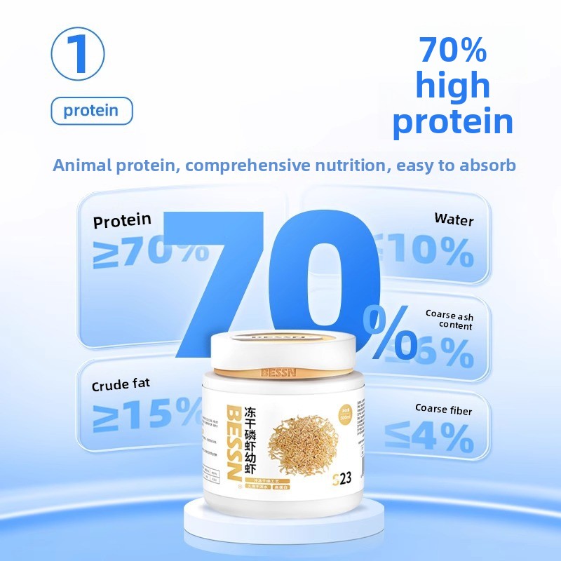 BESSN Freeze-Dried Krill & Bab - Baby Food Shrimp ulasan dan harga