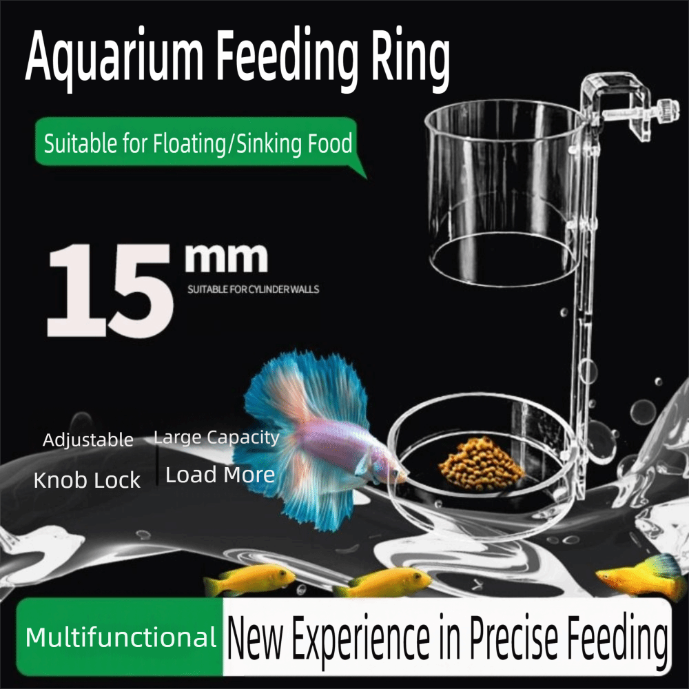 Acrylic Aquarium Feeders Ring  - Baby Food Shrimp ulasan dan harga