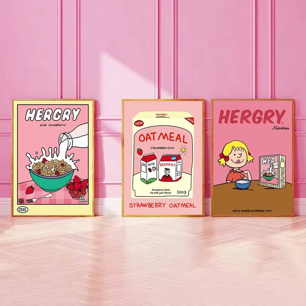 Hand Drawn Breakfast Cereal Co - Baby Food Oatmeal ulasan dan harga
