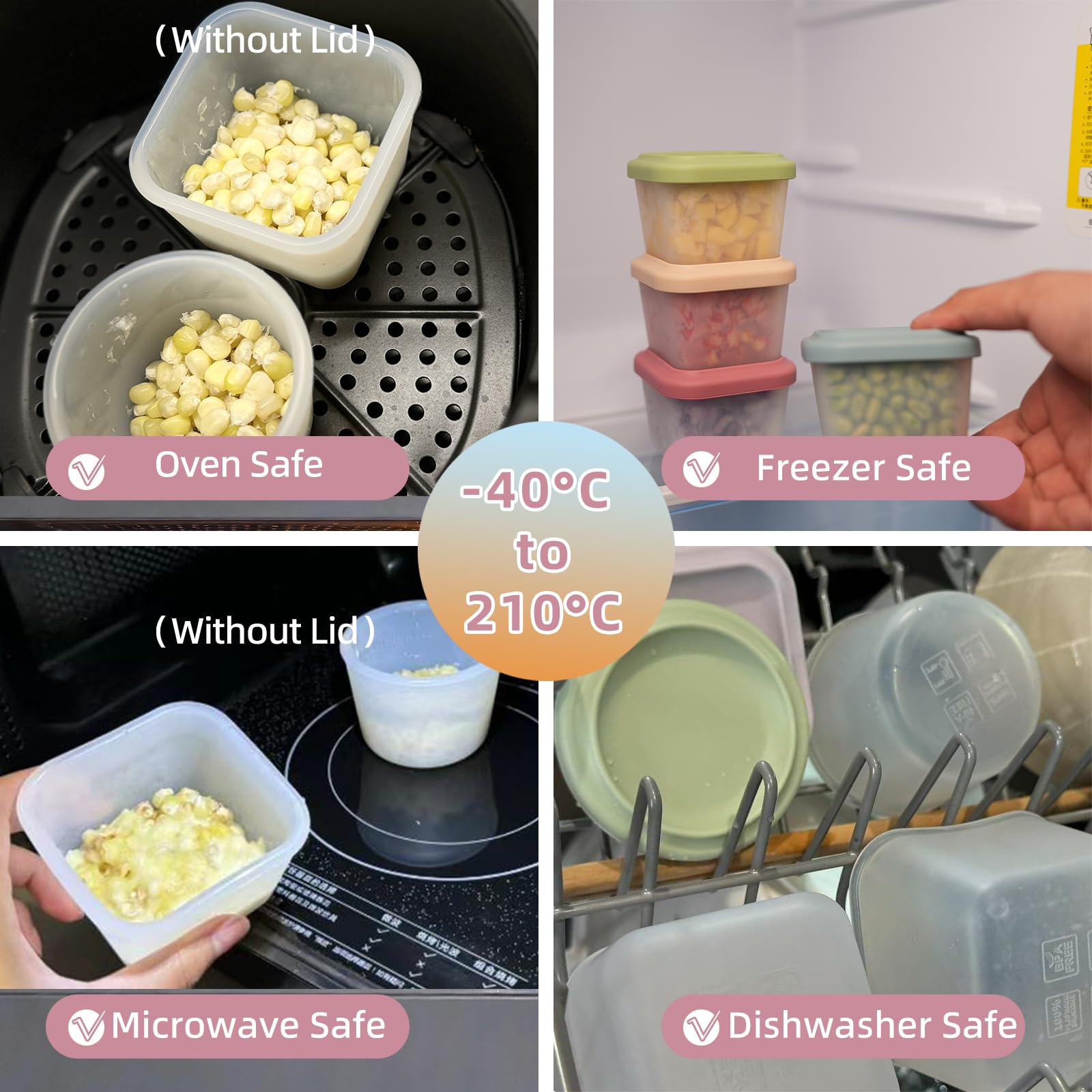 Food Grade Silicone Baby Food  - Baby Food Fruits ulasan dan harga