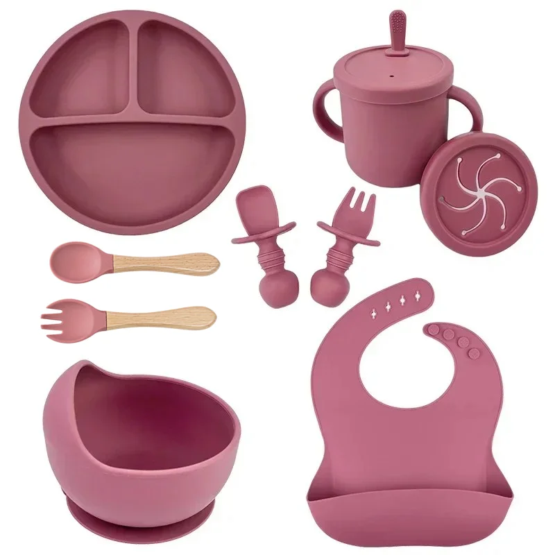 Food Grade Silicone Child Dish - Baby Food Jars ulasan dan harga