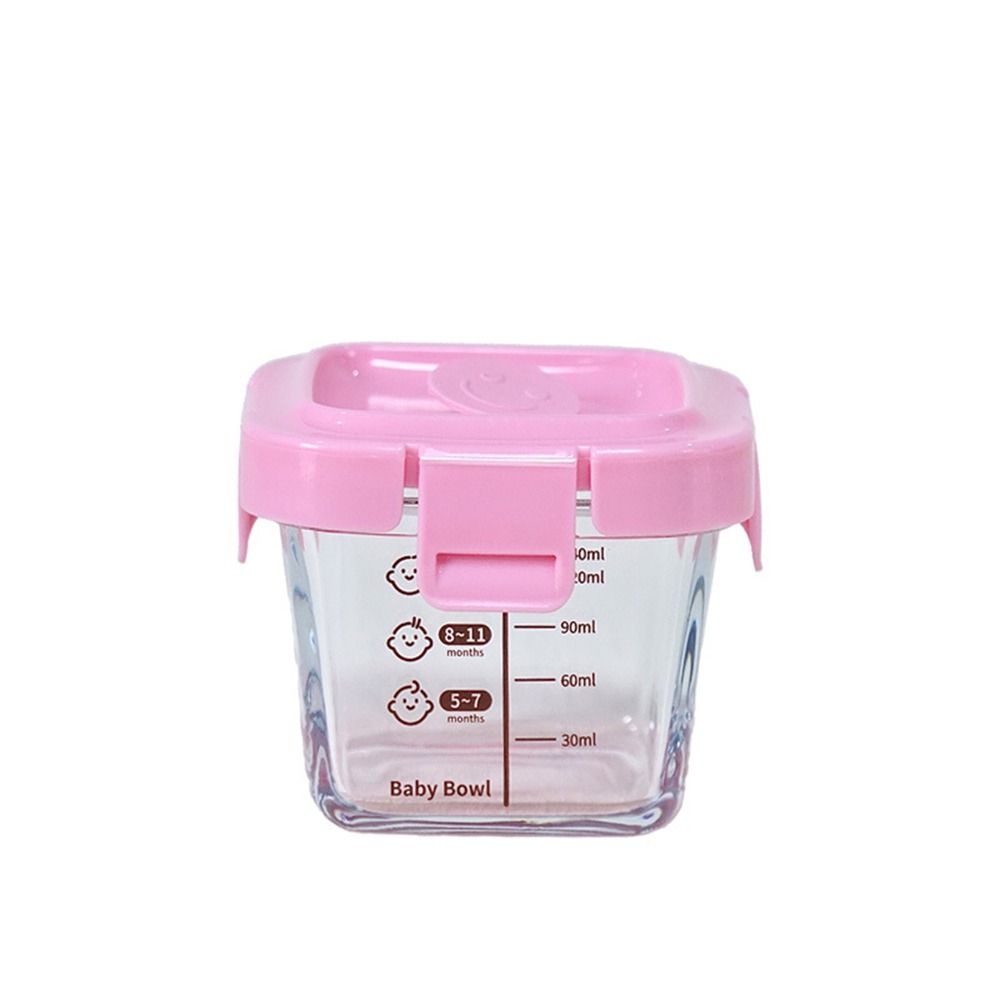 170ml Glass Food Storage Box F - Baby Food Jars ulasan dan harga