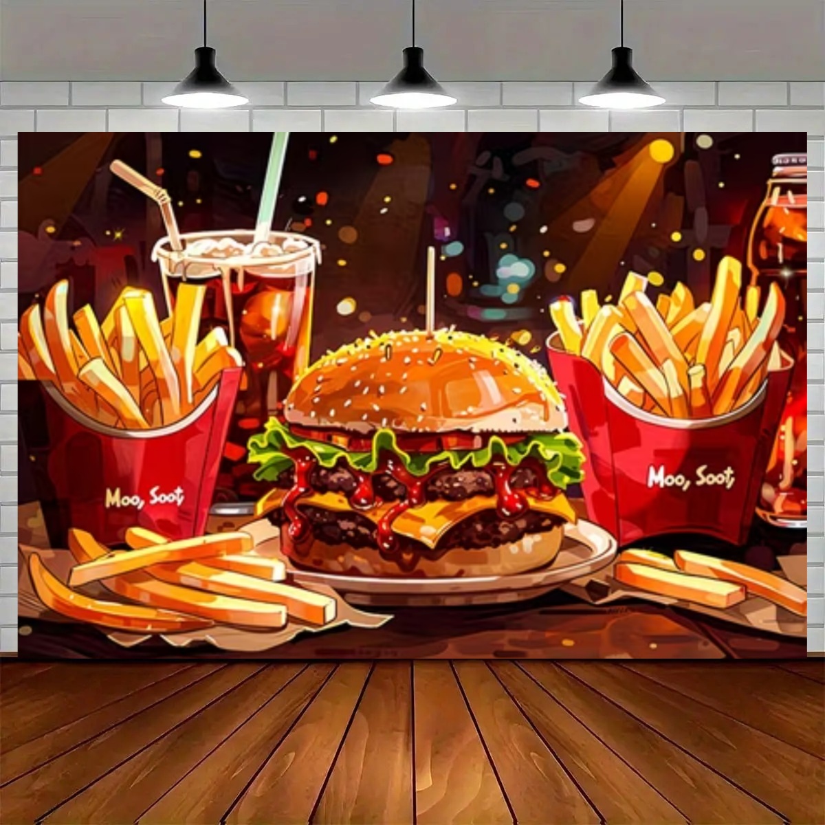 Fast Food Hot Dog Theme Party  - Baby Food In Restaurant ulasan dan harga