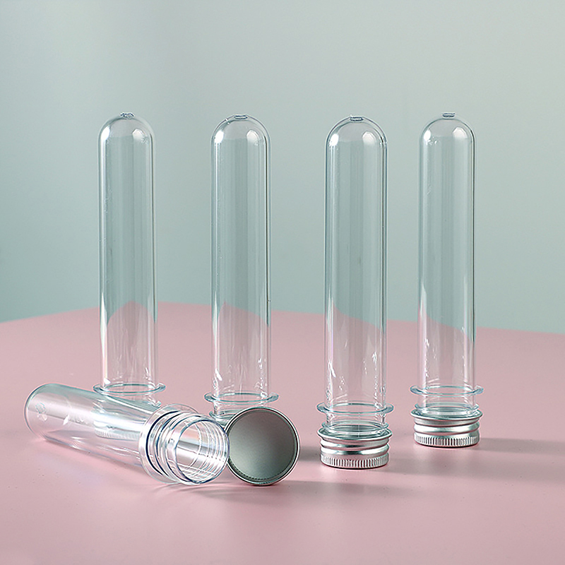 1/5Pcs Plastic Lab Test Tubes  - Baby Food Jars ulasan dan harga