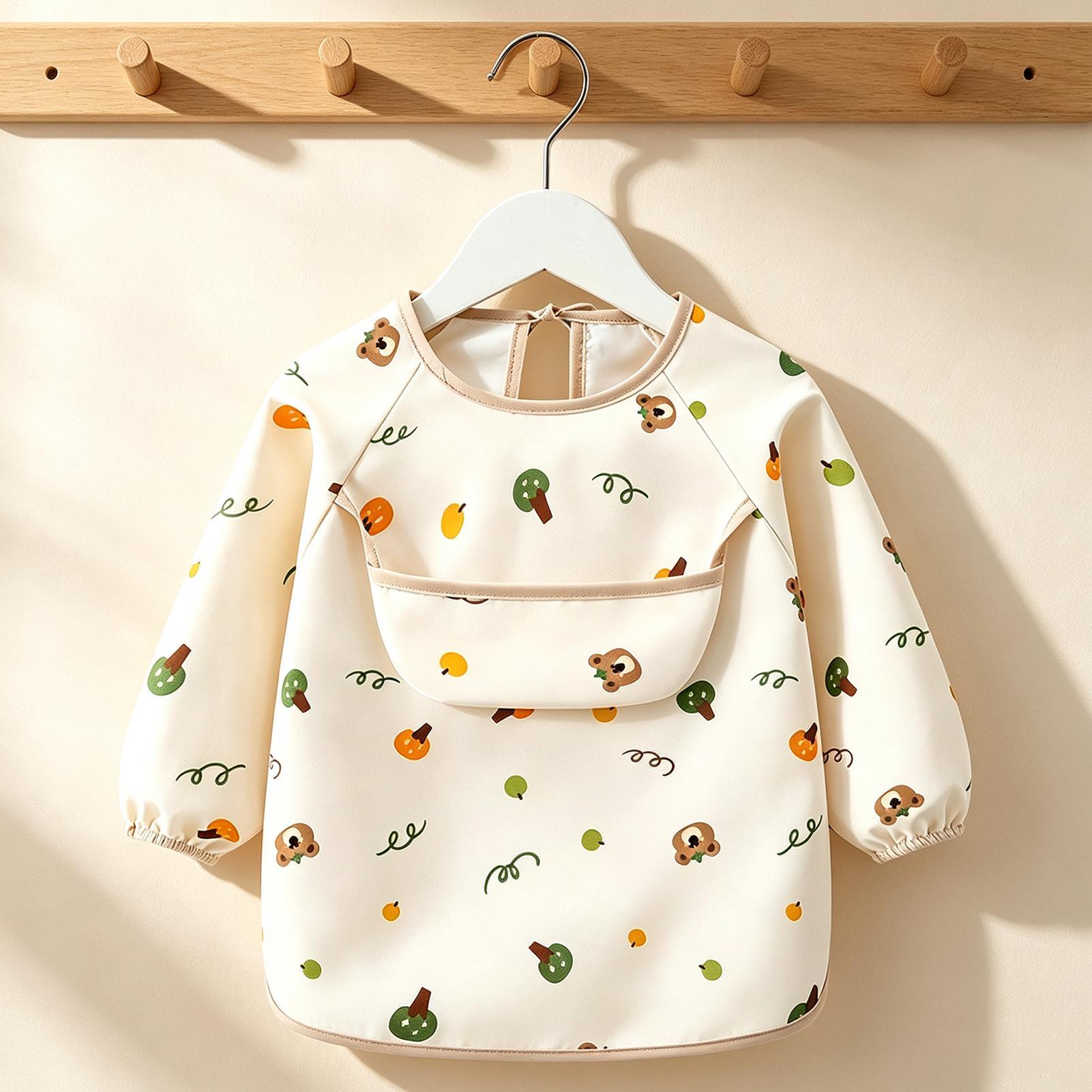 Feeding Smock Soft Adjustable  - Baby Food In Restaurant ulasan dan harga