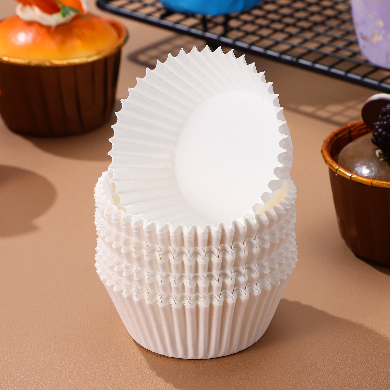 100Pcs Eco Friendly Cupcake Li - Baby Food In Restaurant ulasan dan harga