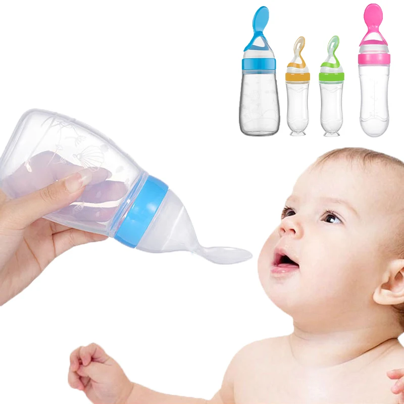 Safe Baby Feeding Bottle Spoon - Baby Food Jars ulasan dan harga