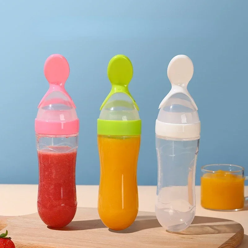 Safe Baby Feeding Bottle Spoon - Baby Food Jars ulasan dan harga