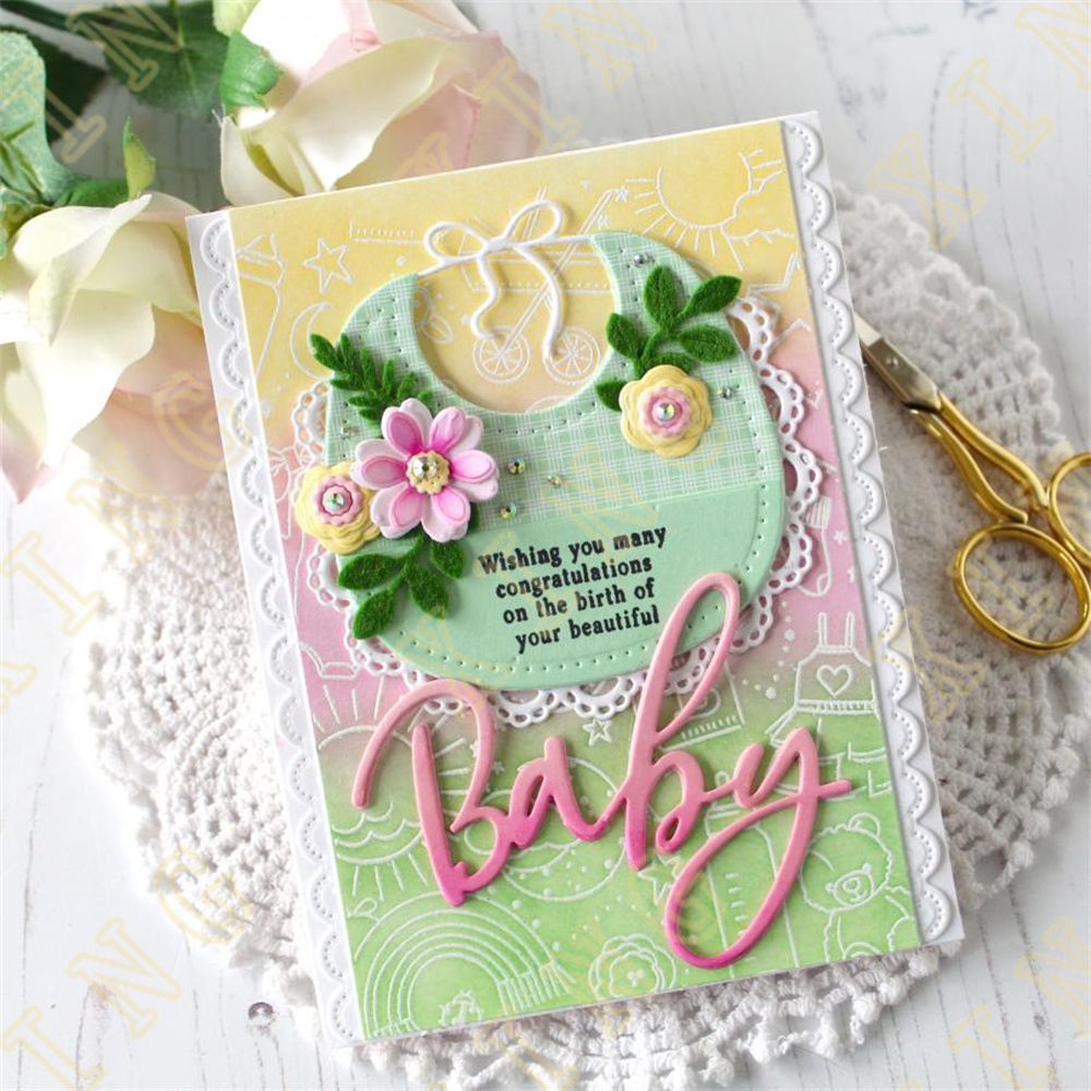 Metal Cutting Dies Stamps Sten - Baby Food Diary ulasan dan harga